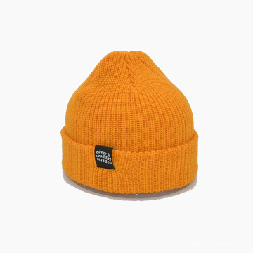 Capa de gorro acrílico caliente de sombrero de invierno